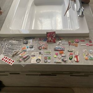 Large Scrapbooking & 3D sticker set